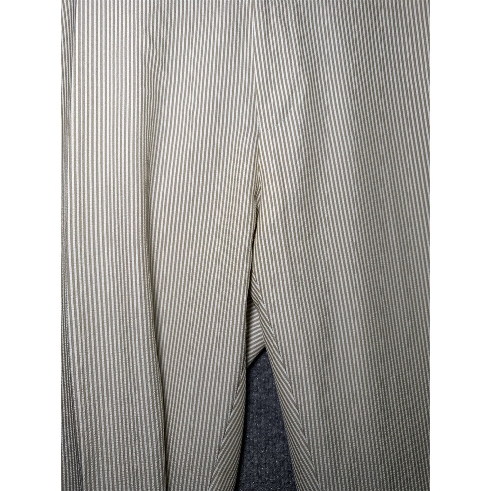 Lauren Ralph Lauren Men's Dress Pants Tan Striped Size 50w x 34l - Picture 5 of 9
